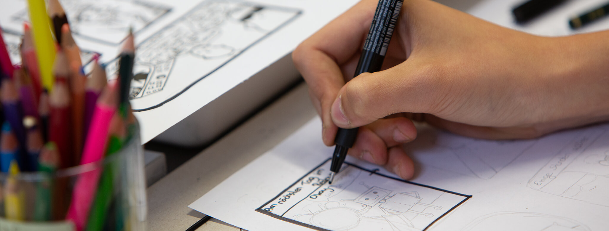 Comic Zeichenkurs für kinder und Jugendliche in Wien bei studio linea