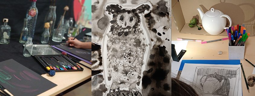 Kunstkurs für Kinder bei studio linea Wien