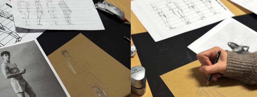 Menschliche Figur Zeichenworkshop